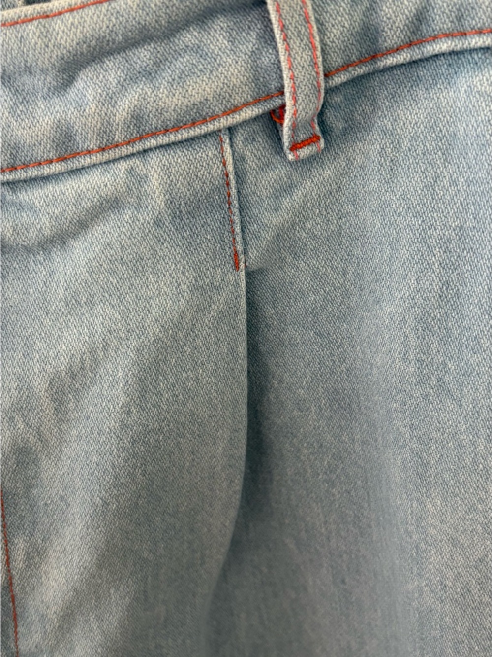 Big Bud Press Denim Hi-Rise Trousers. Size Large. - Picture 7 of 16